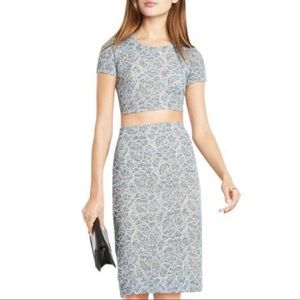 BCBGMaxAzria Bridette Floral Lace Two-Piece Dress